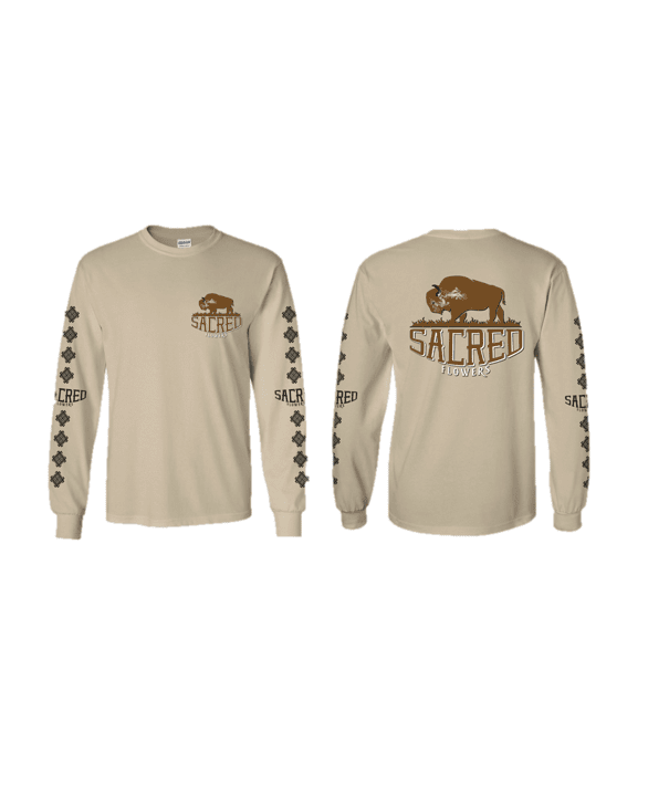 SACRED (4XL) SAND LONG SLEEVE SHIRT