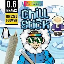 Dr.Funky's Infused 0.6g Chill Stick (Candy Cane Kush)