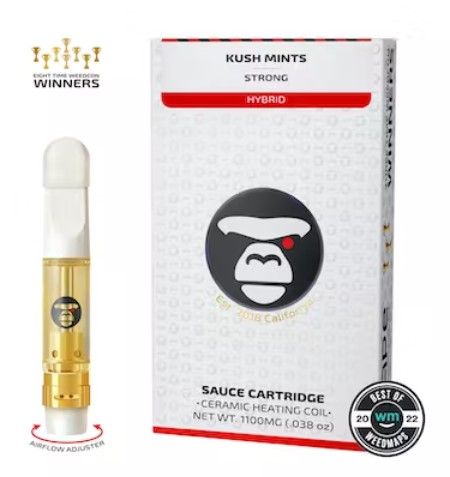 APE Kush Mints 1.1g Sauce Cartridge 86%
