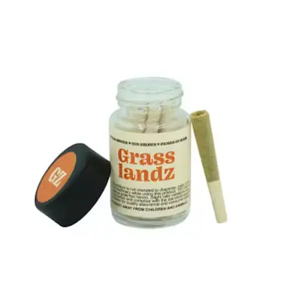 Grasslandz 10 Pack of Zoap Prerolls, 3.5 Grams