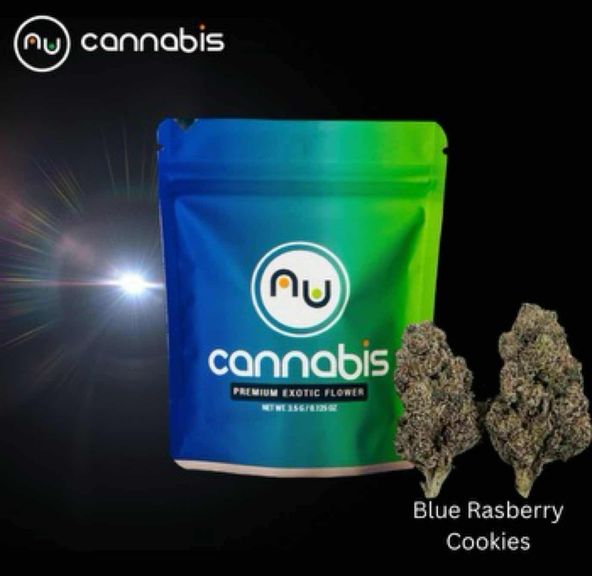 NuCannabis - Blue Raspberry Cookies 14G - PREMIUM INDOOR FLOWERS