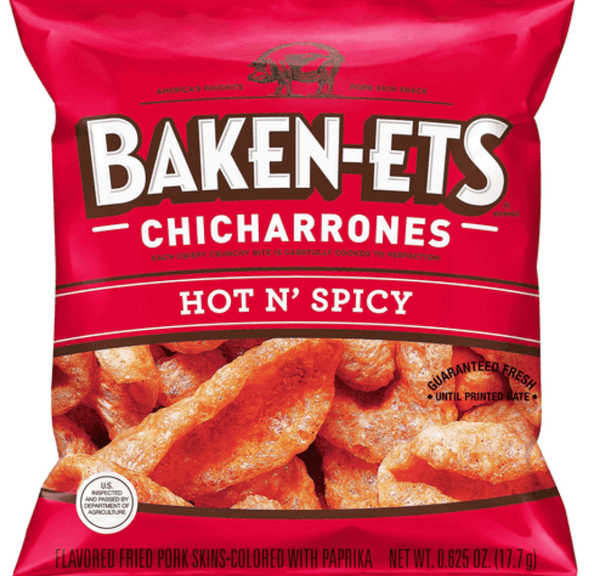 Baken-Ets Pork Rinds Hot & Spicy (17.7g)