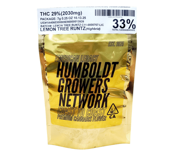 Humboldt Growers Network - Lemon Tree Runtz 7g