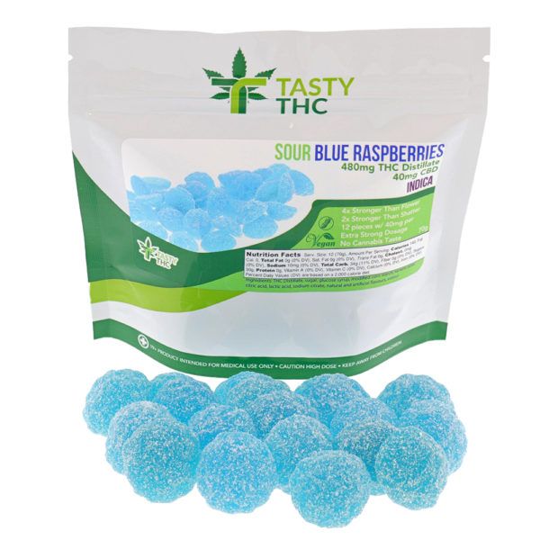 Sour Blue Raspberries
