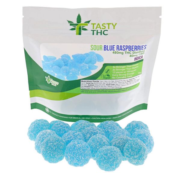 Sour Blue Raspberries