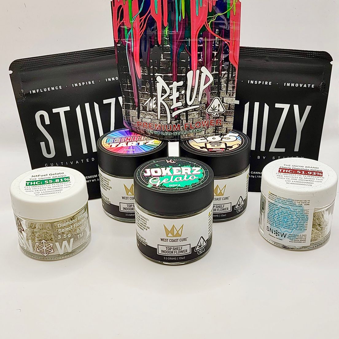 *Deal! $89 Mix n' Match Any (2) $65 1/8s by Stiiizy, West Coast Cure, Snow, The Re-Up & RIPP