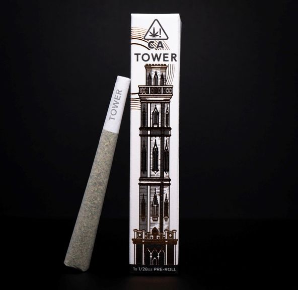 Tower Pre-Roll Mint Trees