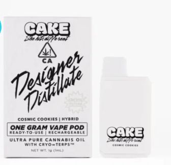 Cake - Cosmic Cookies Designer Distillate Disposable Vape 1.25g