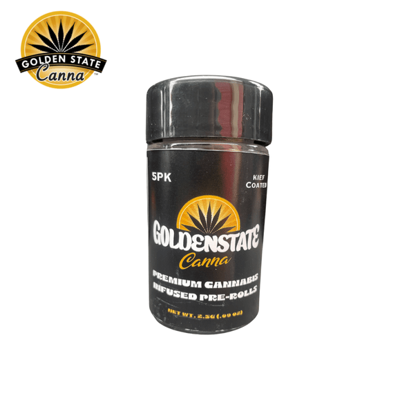 - Golden State Canna - Super Lemon Haze | Infused 5pk Preroll | THC 21%