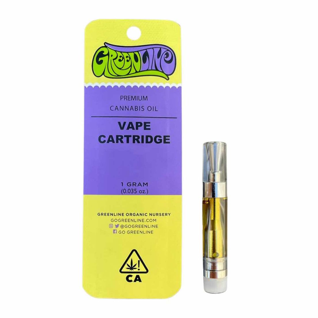 Greenline - Grand Daddy Purp Cartridge 1g