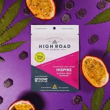 High Road Inspire Black Maple10pc Hash Rosin Gummies