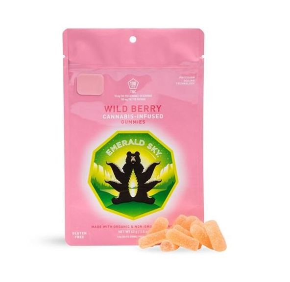 Emerald Sky - Wild Berry gummies 100mg