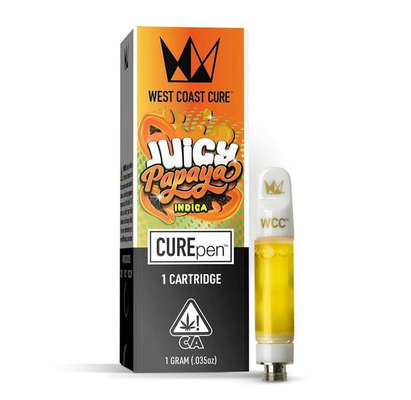 West Coast Cure - Juicy Papaya - 1G CUREpen Cartridge 1g