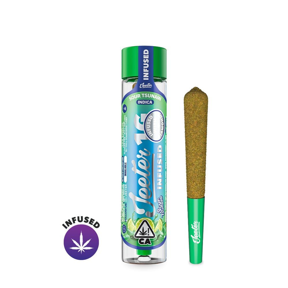 Upside Down Pineapple Cake' 1 gram infused preroll by Jetpacks review, MRC  Hip Hop