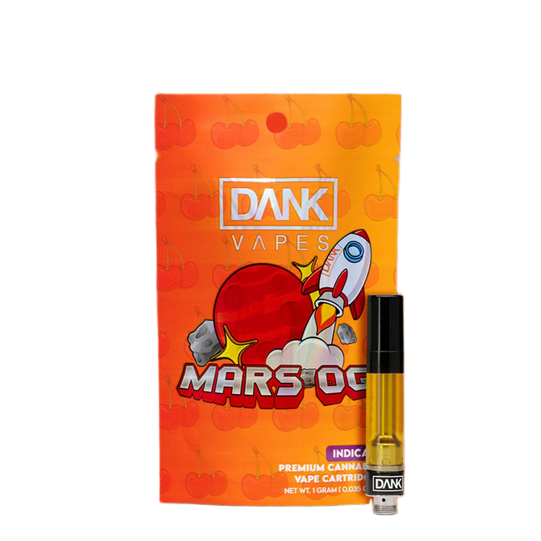 Dank | Vape Cart | 1g | Distillate | Mars OG