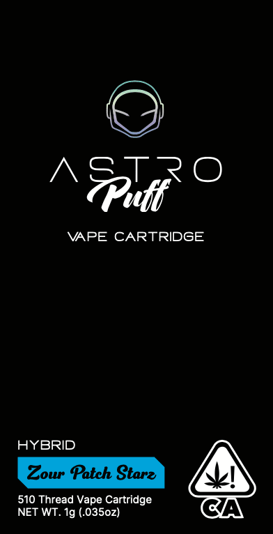 Astro Puff - Zour Patch Starz Cartridge (510) 1g