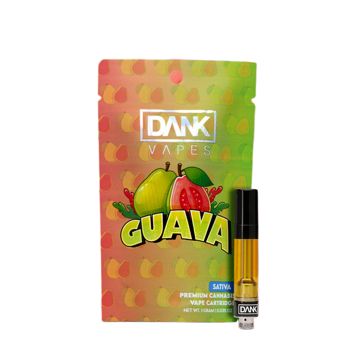 Dank | Vape Cart | 1g | Distillate | Guava