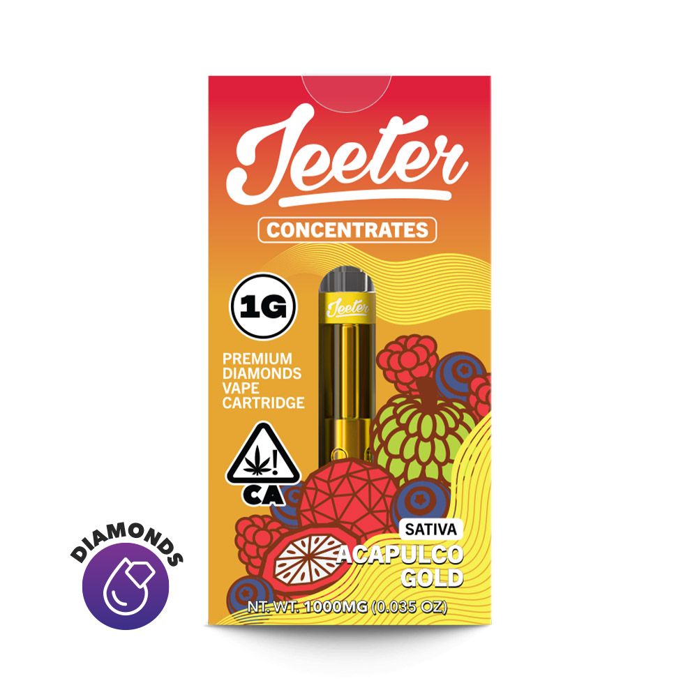 Jeeter | Vape Cart | 1g | Diamonds | Acapulco Gold