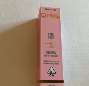 Dime pink rose 1g All in one vape