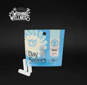 DaySavers | 9mm Glass Filter Tips | 3 pack