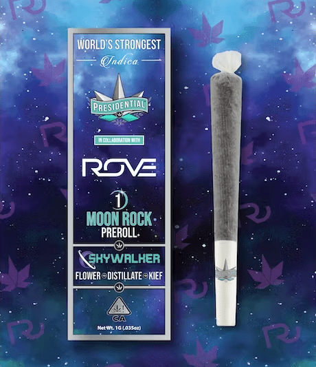 Presidential Moon Rock Pre-roll Skywalker 1g