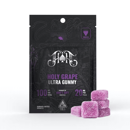 Holy Grape | Indica - Ultra Extract Gummies - 100mg THC