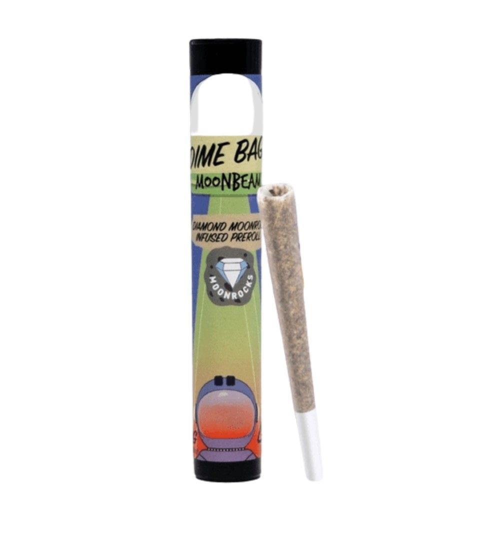 Dime Bag Moon Beams Pre-roll Strawberry Meltshake 1g