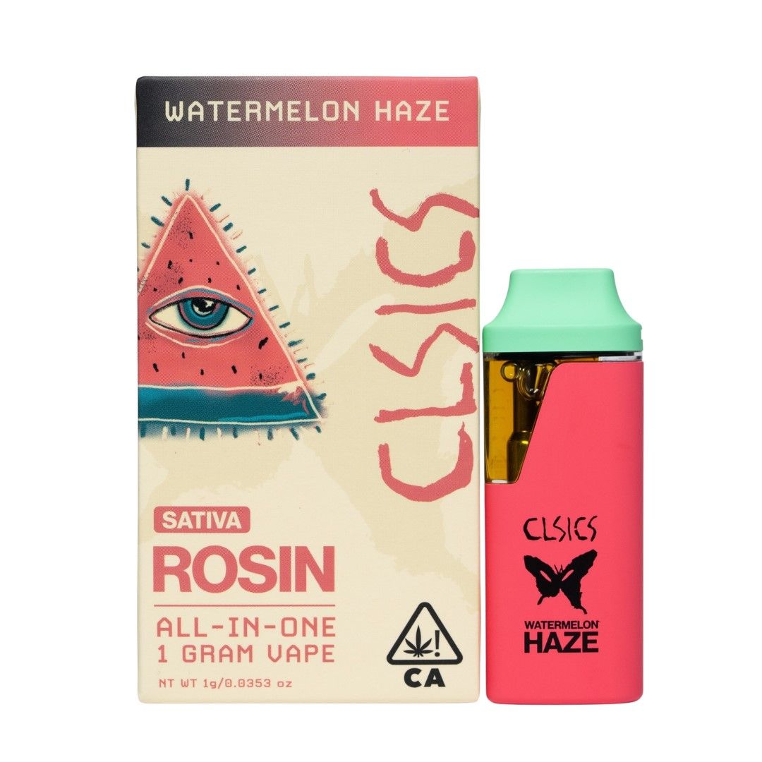 CLSICS Live Rosin AIO Vape Watermelon Haze 1g