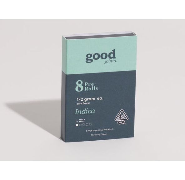 1. Good Brands 8pk x .5g Pre Rolls - Lava Cake (I) **SALE ITEM**