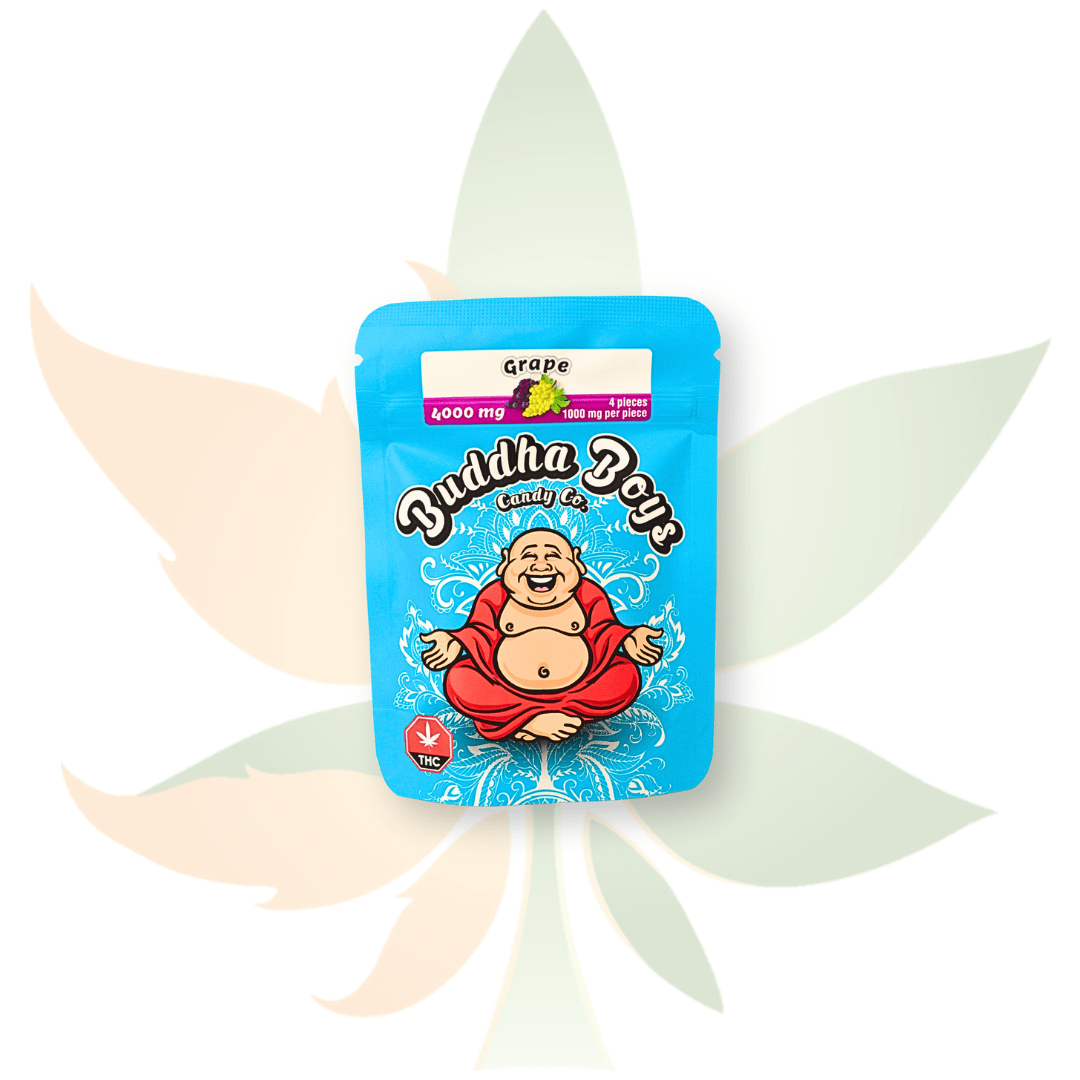 Buddha Boys - 4000mg THC Gummies - Grape