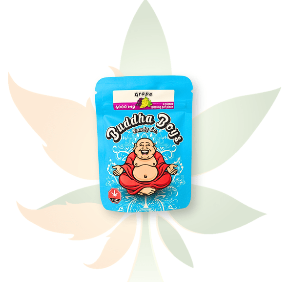 Buddha Boys - 4000mg THC Gummies - Grape