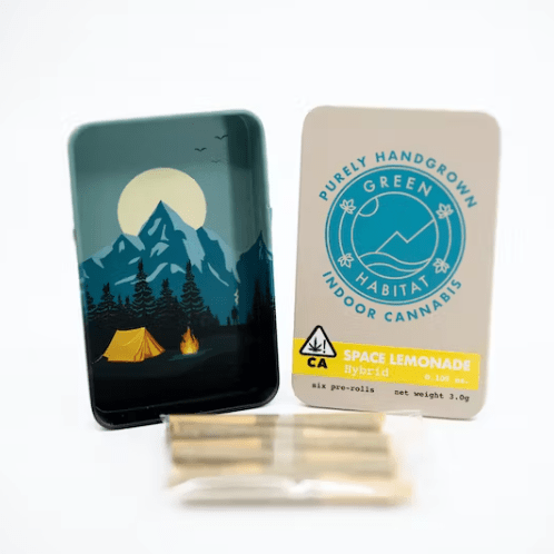 Green Habitat - Space Lemonade Preroll Pack - 3 g
