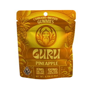 Guru Gummies 100mg - Pineapple