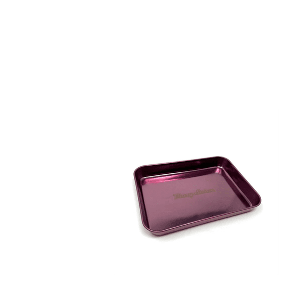 Blazy Susan Metallic Tray - Purple