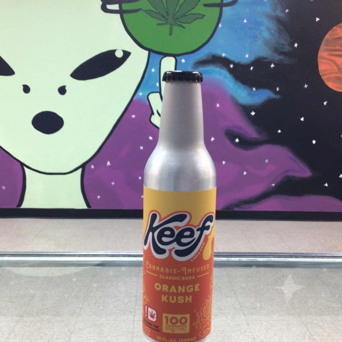 Keef Orange Kush 100mg Drink