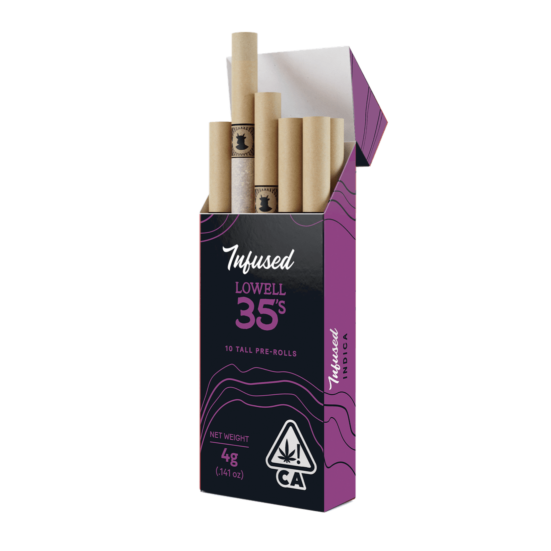 Lowell Infused 35's | 4g Pre-Roll Pack | Stargazer Indica