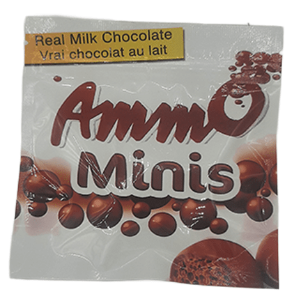 Ammo Mini Chocolate - THC 500mg