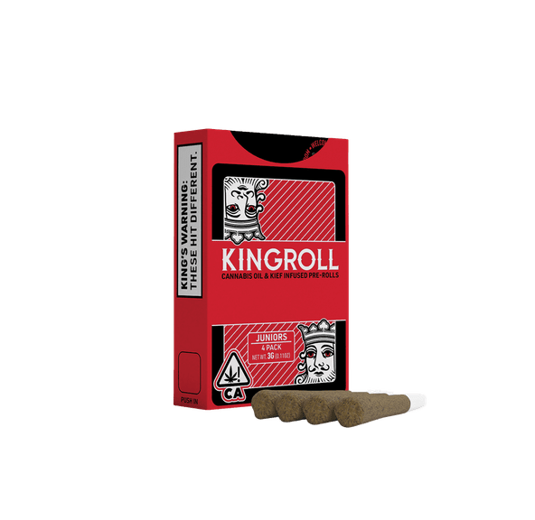 KINGROLL - Juniors - (x4) .75g - 3g - Strawberry Cough x Lemoncello