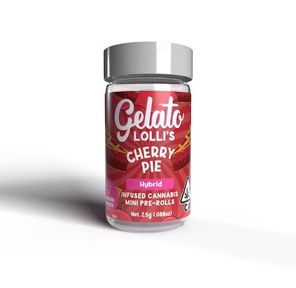 Gelato Infused Mini Pre-roll 5pk Cherry Pie 3g
