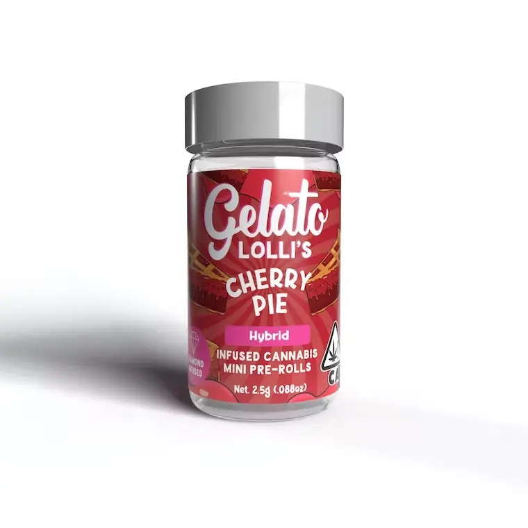 Gelato Infused Mini Pre-roll 5pk Cherry Pie 3g