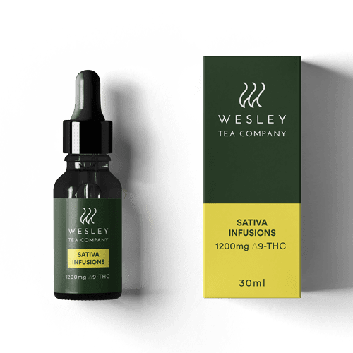 1200mg THC Sativa Infusion by Wesley Tea