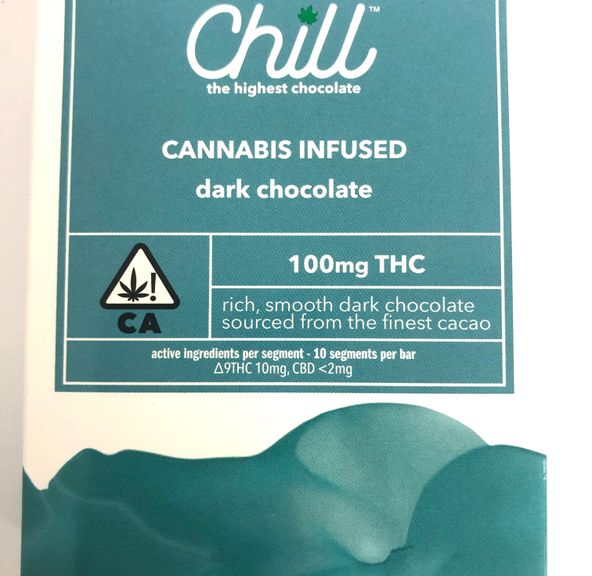 Chill Dark Chocolate 100mg