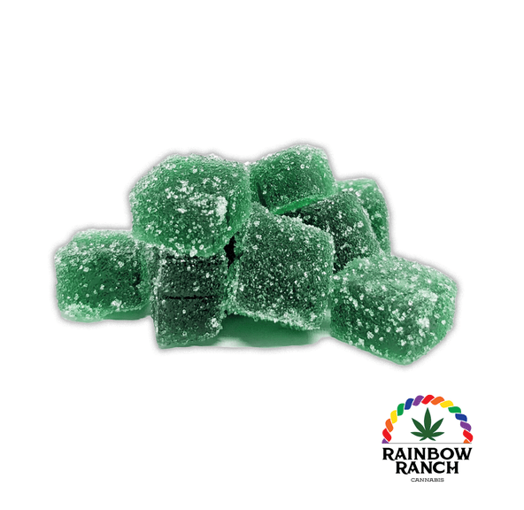 Hash Gummies - 30mg each - 300mg total - 10 pcs - Full Spectrum - Blue Raspberry