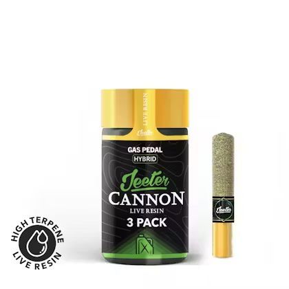 Jeeter - Gas Pedal - 3pk/1.5g Cannon Pack