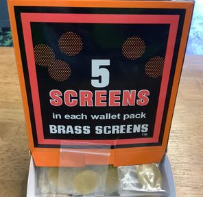 Brass Screens 3/4" 5pk