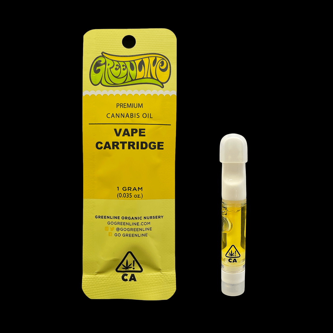 Greenline - Cantaloupe Haze Liquid Diamond Sauce Cartridge Full Spectrum 1g