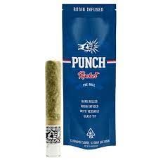 Punch - Rosin Infused -BLUE Rocket - 1.6 Dread Bread x THC Bomb