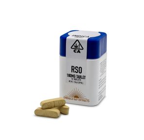 Kept Secret | 100mg Tablets | 1000mg THC | Indica | RSO 11.00 g