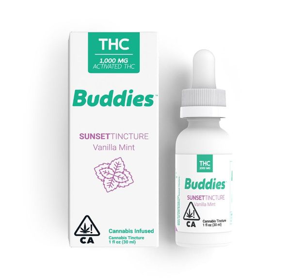 Buddies Sunset Tincture 1000mg