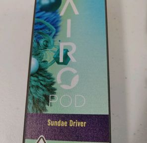 Airo Pro | Sundae Driver - Live Resin Series | Indica | Cartridge | .5g | 71.03% THC